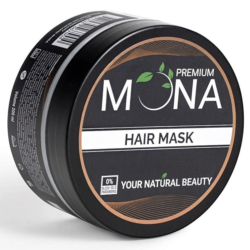 MONA PREMIUM Профессиональная маска от выпадения для роста волос у ...