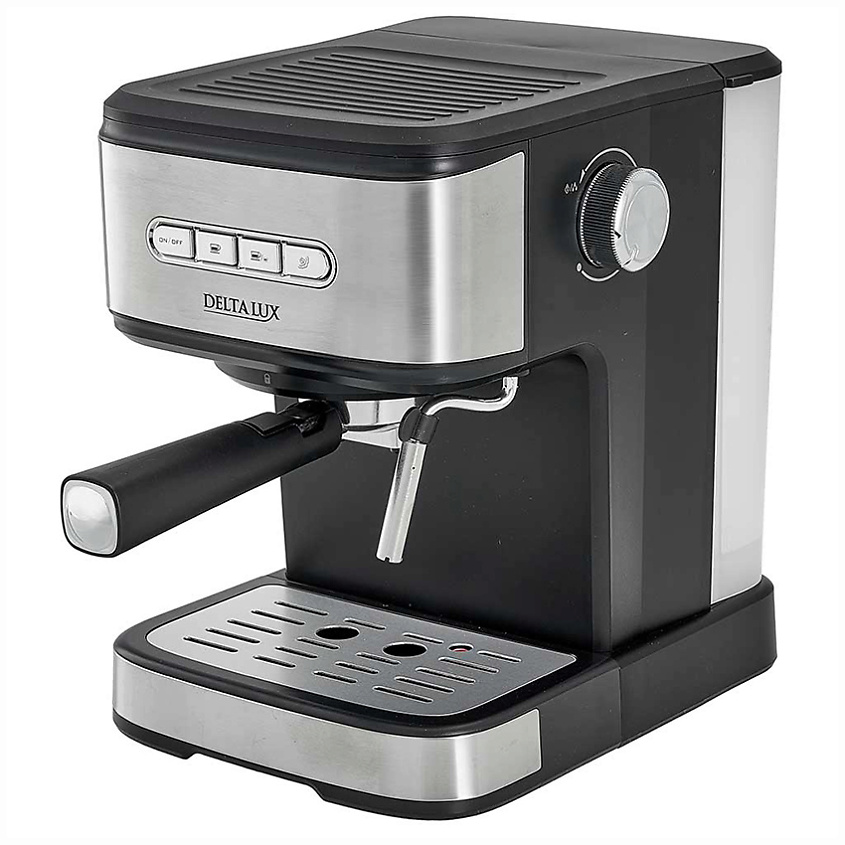 DELTA LUX Кофеварка (рожковая) DE-2003 купить по цене 11281₽ в ЛЭТУАЛЬ