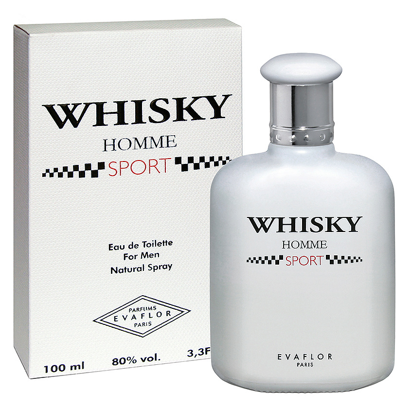 WHISKY Туалетная вода мужская Homme Sport, 100 мл купить по цене 1455 ...