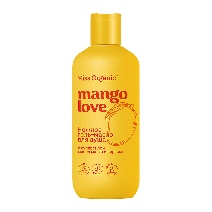 MISS ORGANIC Нежное гель-масло для душа MANGO lOVE купить по цене 324 ...