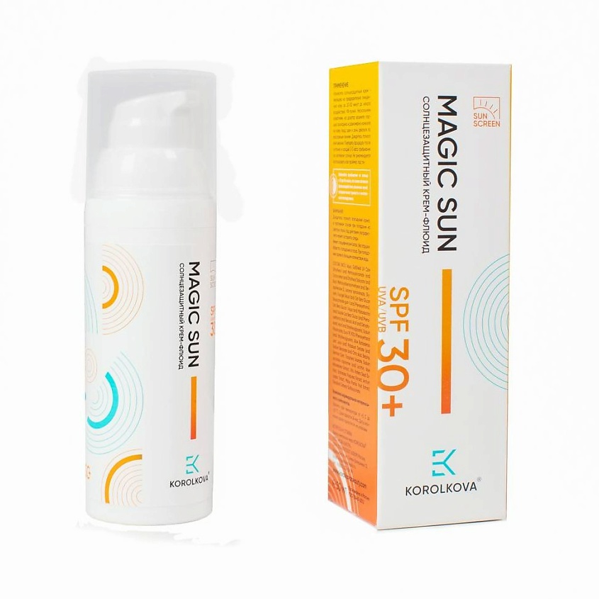 KOROLKOVA Солнцезащитный крем Magic Sun SPF 30+ купить по низким ценам ...