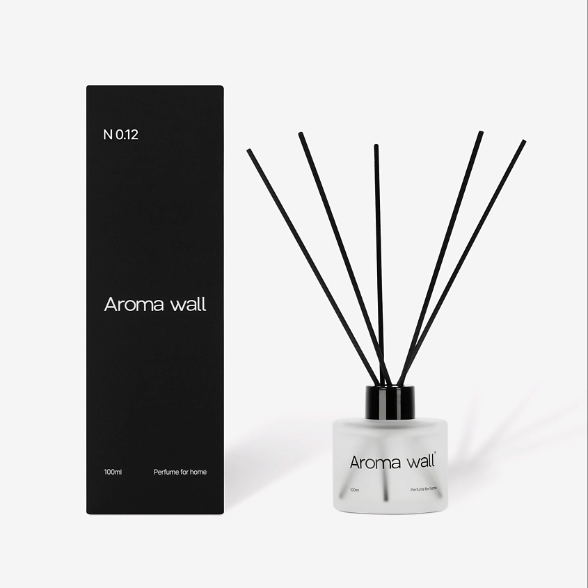 AROMA WALL Диффузор для дома с палочками — Табак и Ваниль N.012, 50 мл ...