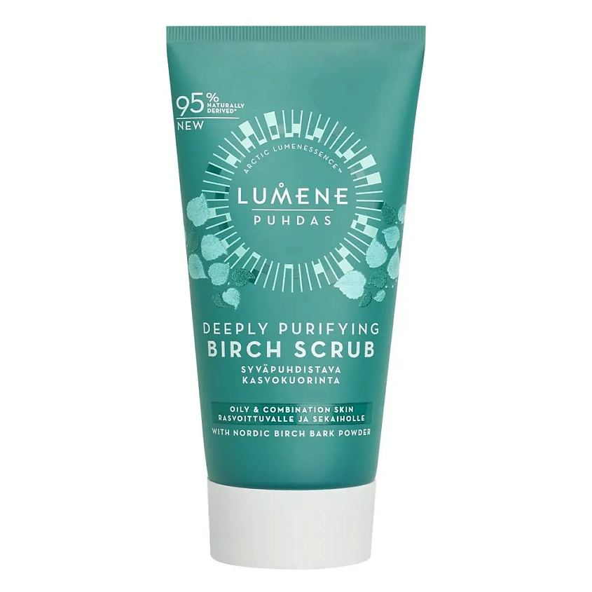 LUMENE Глубоко очищающий скраб для жирной кожи Deeply Purifying Birch ...
