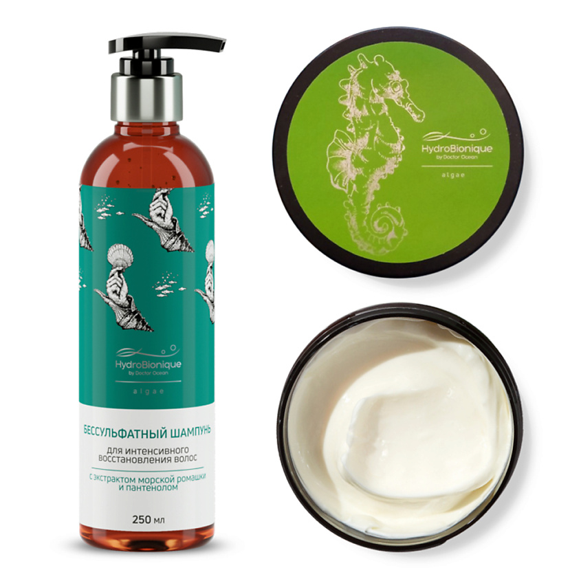 HYDROBIONIQUE BY DOCTOR OCEAN Подарочный набор Гладкость и блеск волос ...
