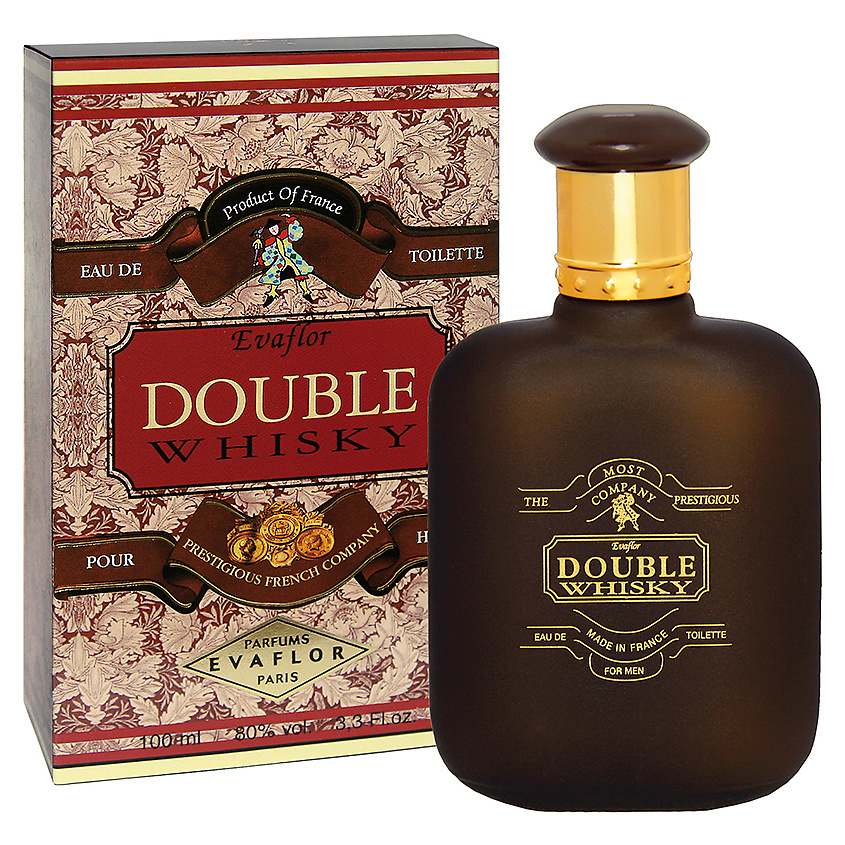 WHISKY Туалетная вода мужская Double купить по цене 1455₽ в ЛЭТУАЛЬ