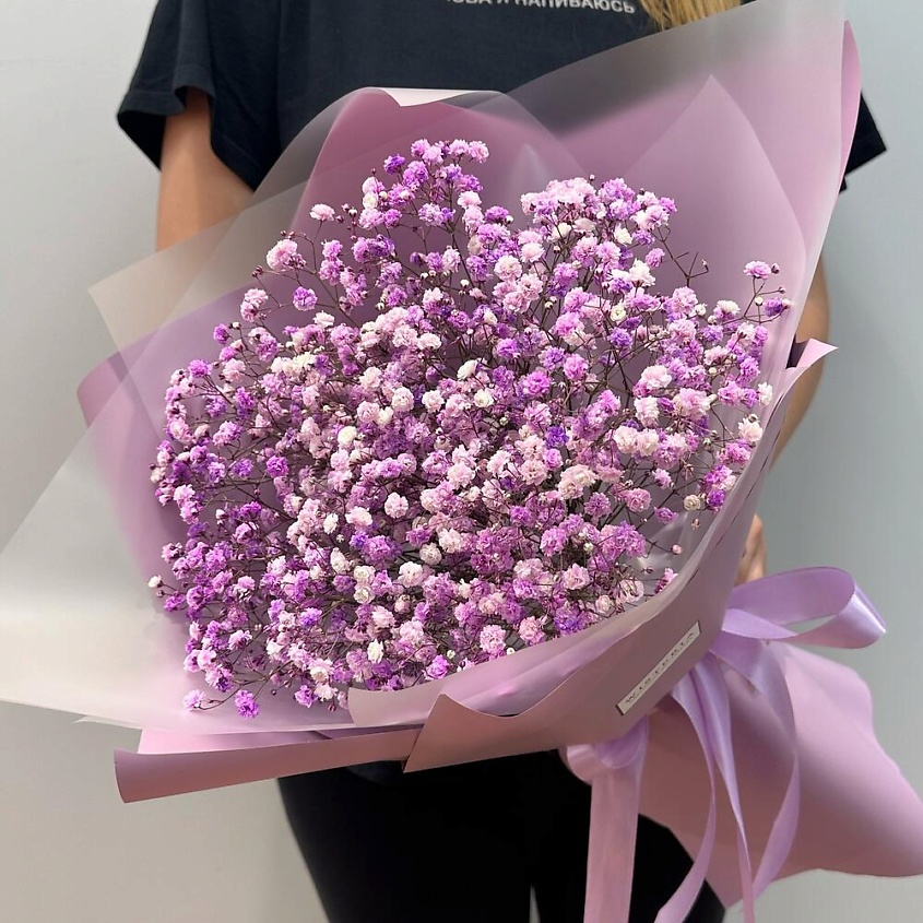 WISTERIA Букет фиолетовые гипсофилы купить по низким ценам в ЛЭТУАЛЬ