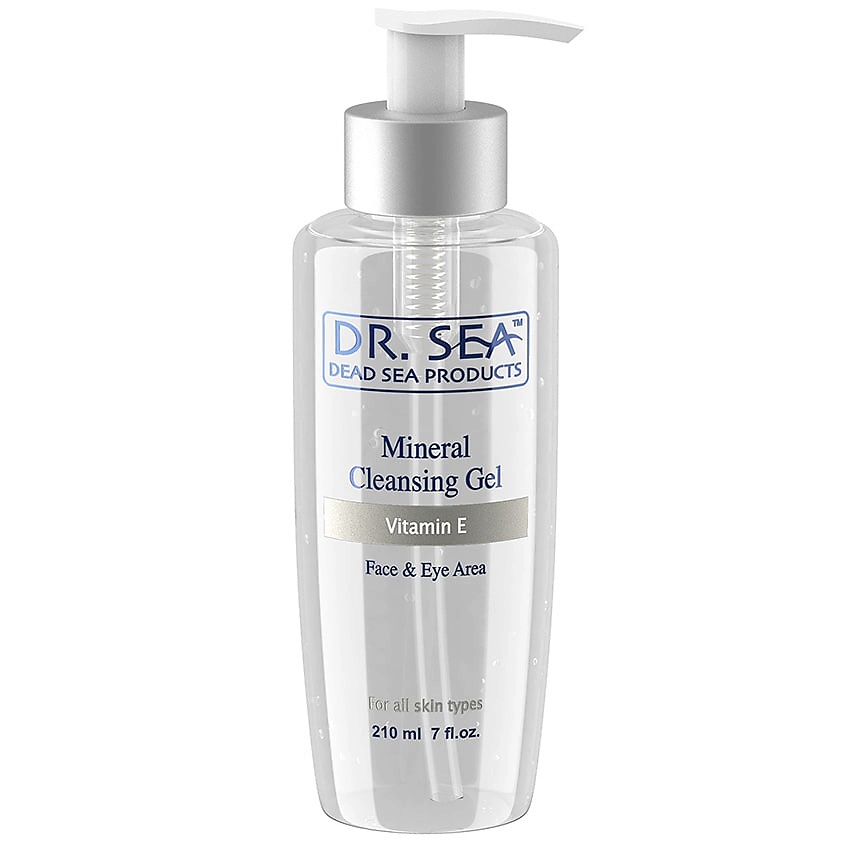 DR. SEA Очищающий минеральный гель для лица и глаз с минералами ...