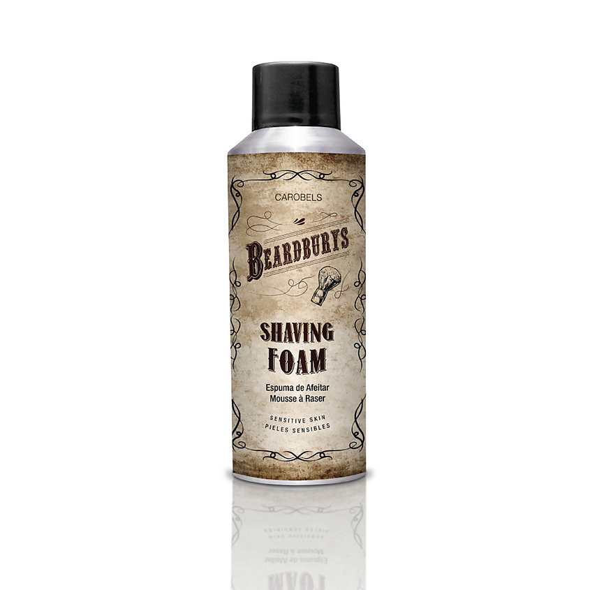 BEARDBURYS Пена для бритья высокой плотности Shaving Foam купить по ...