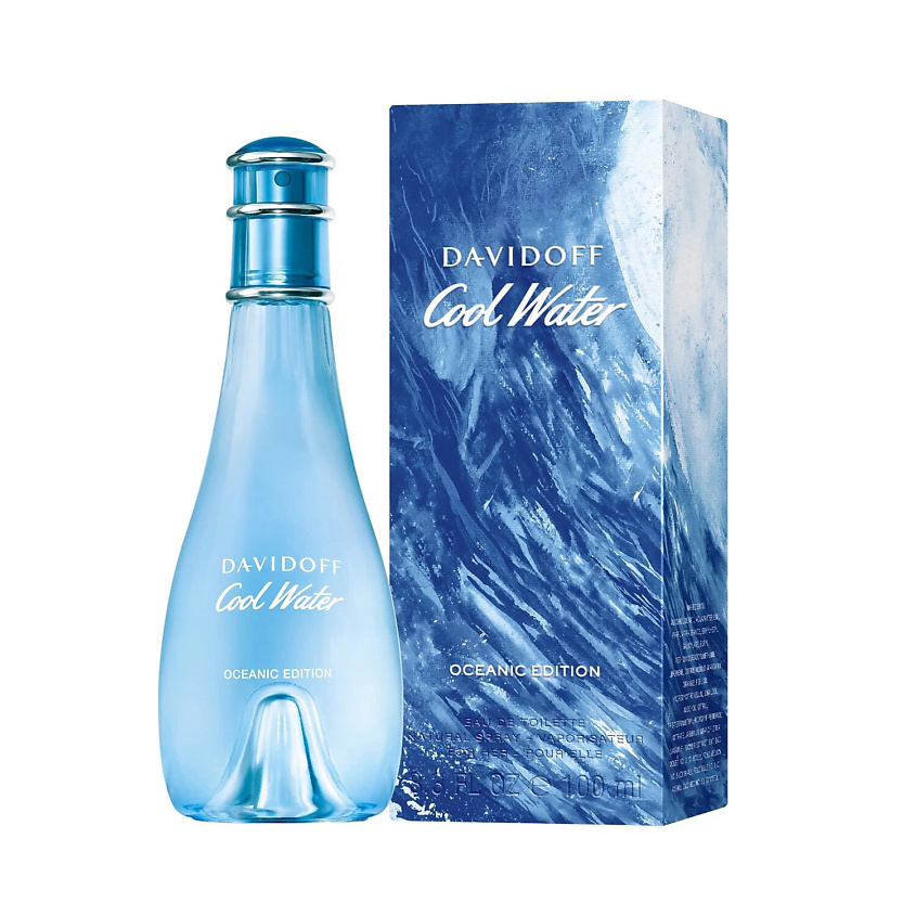 DAVIDOFF Туалетная вода Cool Water Woman Oceanic Edition, 100 мл купить ...