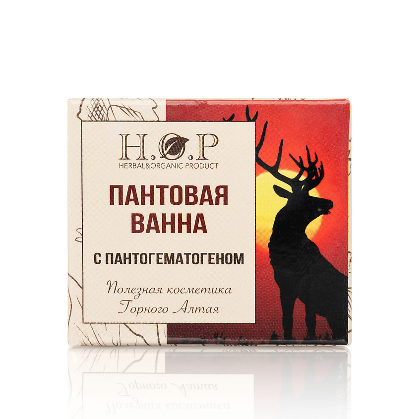 HOPMILL Ванна полезная "Панты Марала" купить по цене 250₽ в ЛЭТУАЛЬ