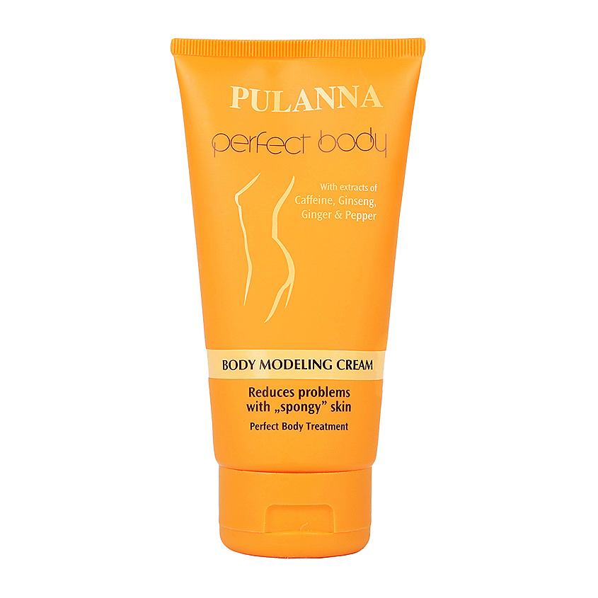 PULANNA Антицеллюлитный крем для тела с перцем, имбирём и кофеином, 150 ...