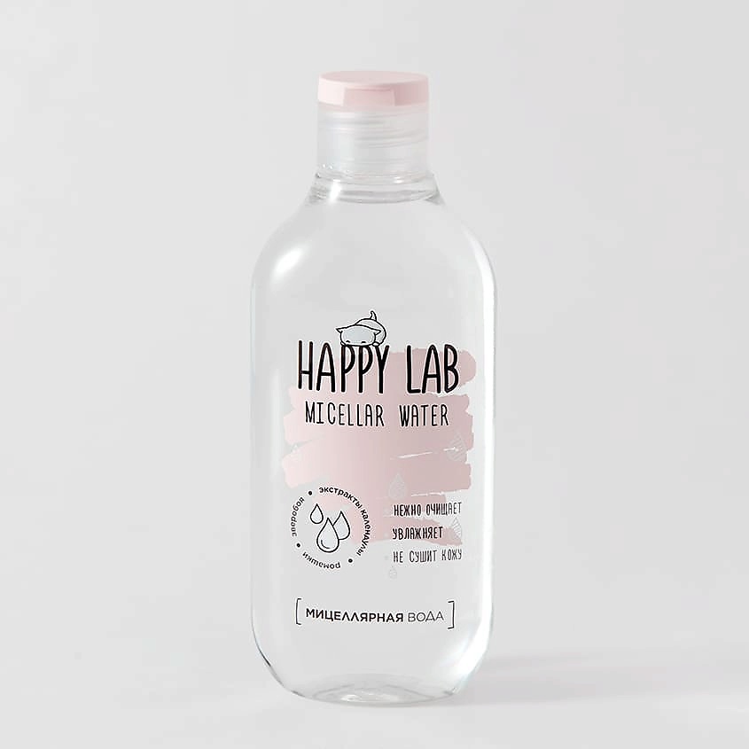 HAPPY LAB Мицеллярная вода купить по низким ценам в ЛЭТУАЛЬ