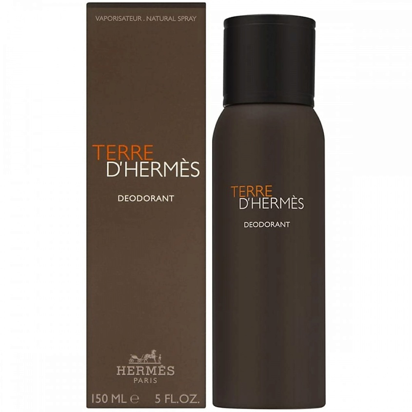 HERMES Парфюмированный дезодорант-спрей Terre D'Hermes купить по цене ...