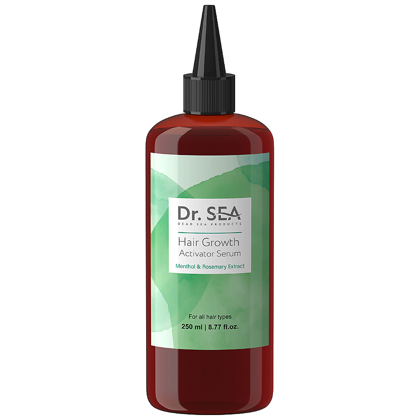 DR. SEA Сыворотка-активатор для роста волос с ментолом и экстрактом ...