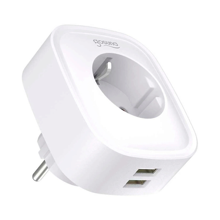 GOSUND Умная розетка Smart plug 2 USB outlet, цвет: Белый, 1 шт купить ...