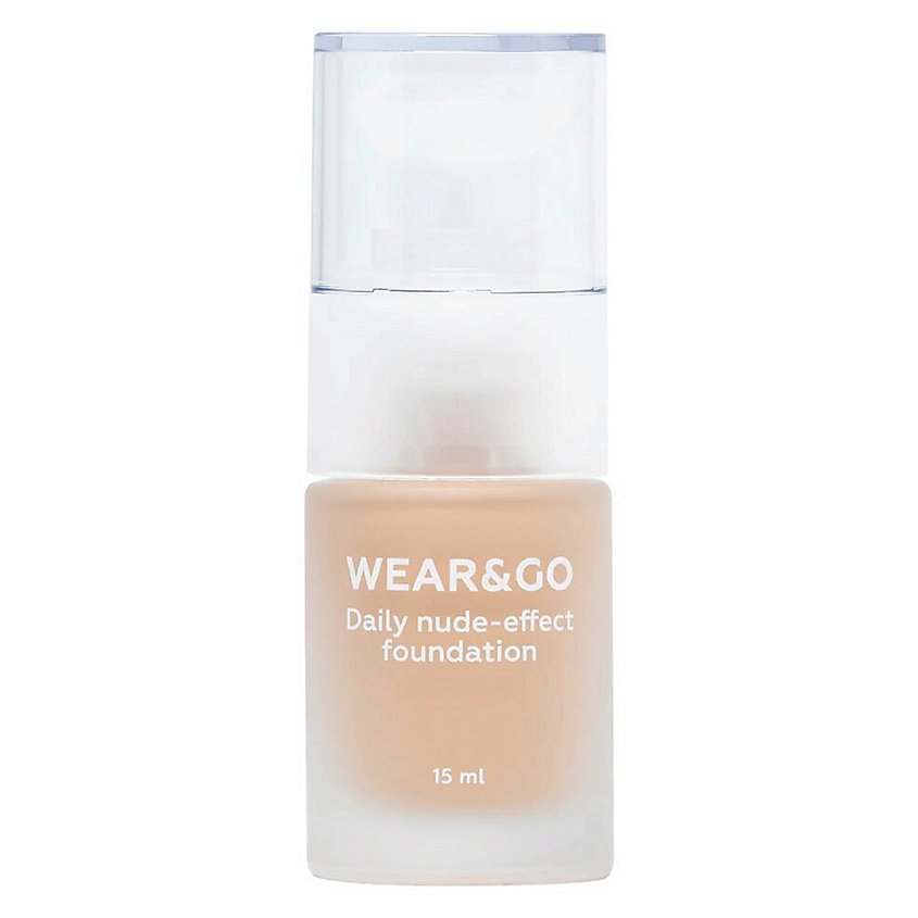 ЛЭТУАЛЬ Легкий тональный крем естественный эффект WEAR&GO Daily nude ...