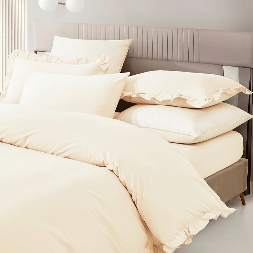 ARYA HOME COLLECTION Постельное Белье Natural Stone Washed из сатина ...