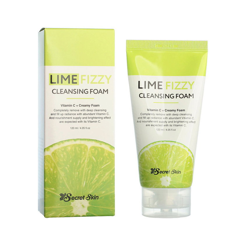 SECRET SKIN LIME FIZZY Пенка для умывания купить по низким ценам в ЛЭТУАЛЬ