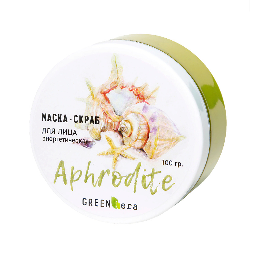 GREEN-ERA Маска-скраб глиняная энергетическая для лица купить по низким ...