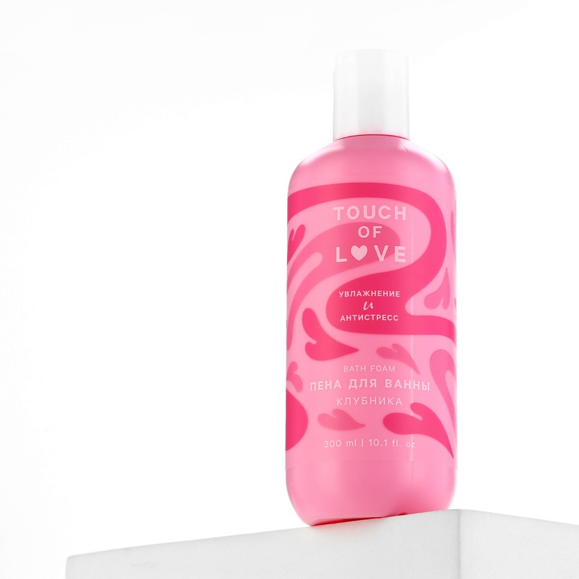 РЯБИНА Пена для ванны Touch of love, аромат клубника, 300 купить по ...