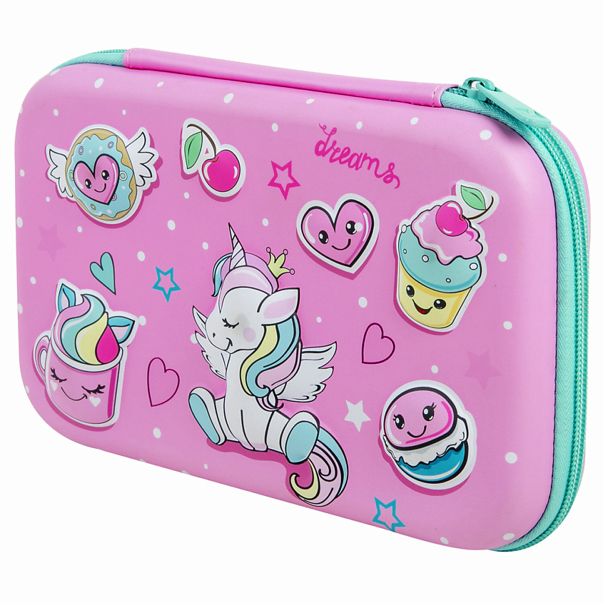 BRAUBERG Пенал KIDS, Unicorn dreams купить по цене 954₽ в ЛЭТУАЛЬ