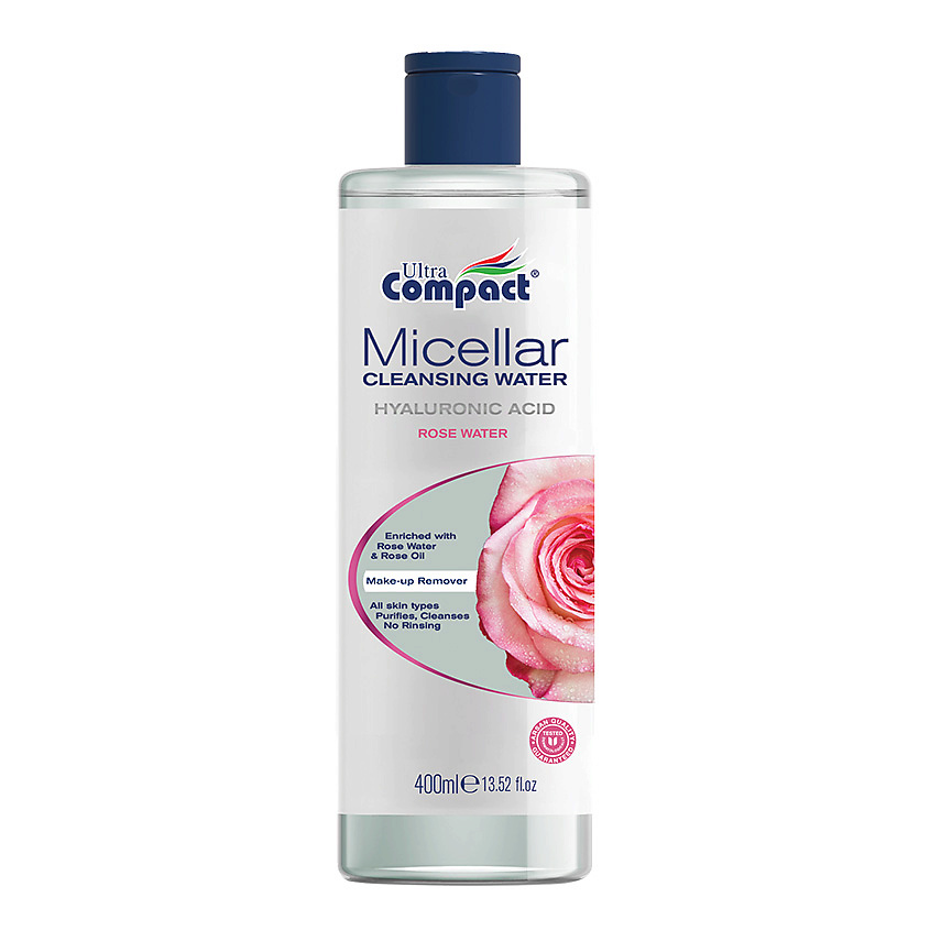 ULTRA COMPACT Вода мицеллярная для снятия макияжа с экстрактом розы ...