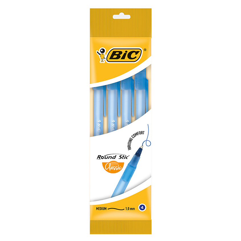 BIC Шариковая ручка синяя купить по цене 177₽ в ЛЭТУАЛЬ