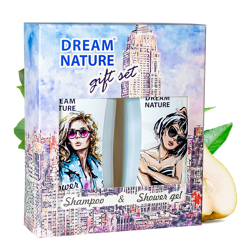 DREAM NATURE Косметический подарочный набор для женщин "Увлажняющий ...