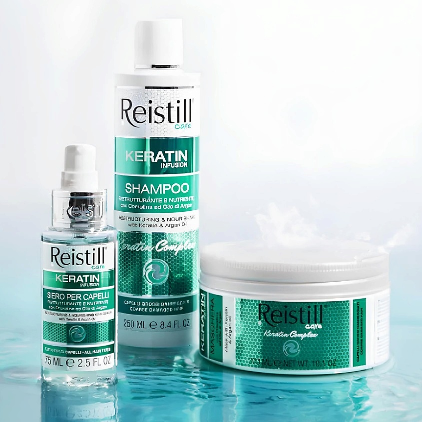 REISTILL Восстанавливающая маска с кератином для тонких волос – фото 2