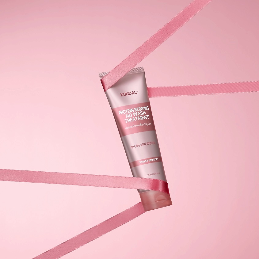 KUNDAL Средство для поврежденных волос несмываемое Ландыш Protein Bonding No Wash Treatment Violet Muguet – фото 2