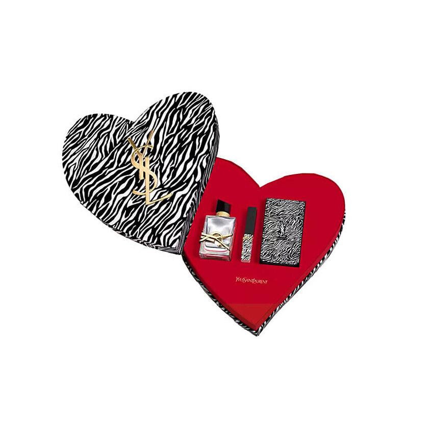 Изображение товара YVES SAINT LAURENT Подарочный набор LIBRE LE PARFUM ABSOLU PLATINE+Помада+коробка, 50мл+№966 2.2гр