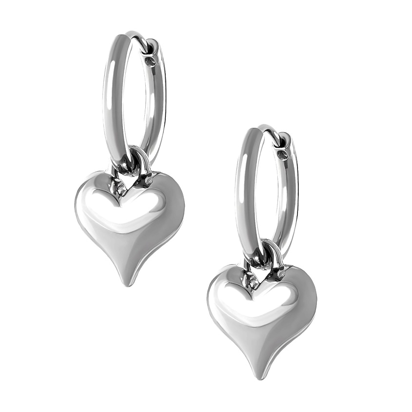 Изображение товара HIGHER-AURA Серьги с маленьким сердцем, 1 шт