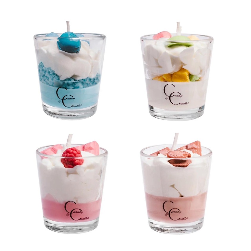Изображение товара CANDY&CANDLES Набор ароматических свечей, 1 шт.