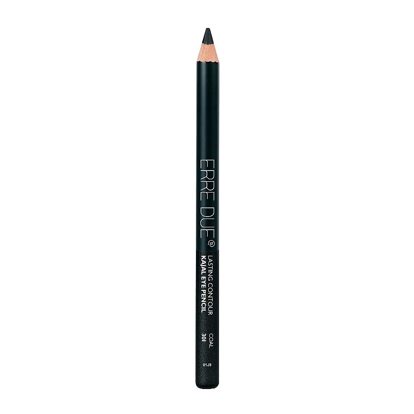 Изображение товара ERRE DUE Карандаш для глаз стойкий Lasting Contour Kajal Eye Pencil, № 301 Coal, 1.14 г