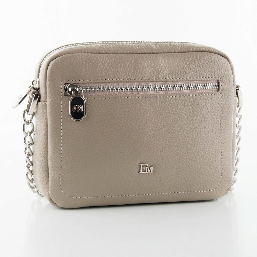 Изображение товара FRANCHESCO MARISCOTTI Сумка кожаная клатч, кросс-боди, через плечо, 1 шт.