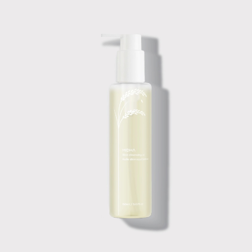 Изображение товара MIDHA Гидрофильное масло для умывания на основе рисовых отрубей 150 мл