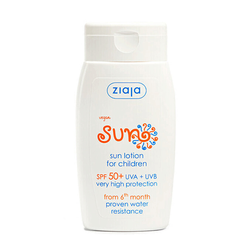 Изображение товара ZIAJA Солнцезащитный лосьон для детей с 6 месяцев SPF 50+, 125 мл