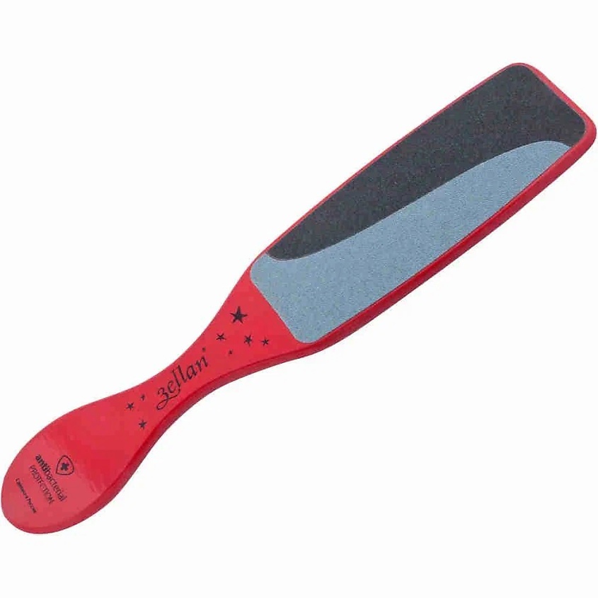 Изображение товара JACKS.BEAUTY Терка педикюрная двухсторонняя на деревянной основе Dual, Красный