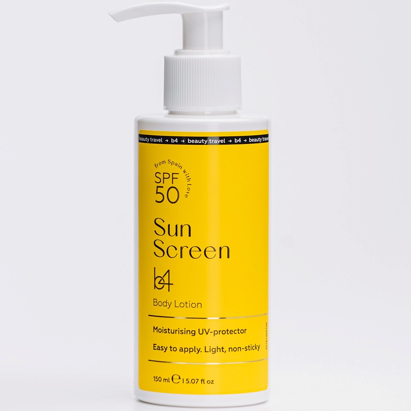 Изображение товара B4 Солнцезащитный лосьон для тела с SPF50, 150 мл