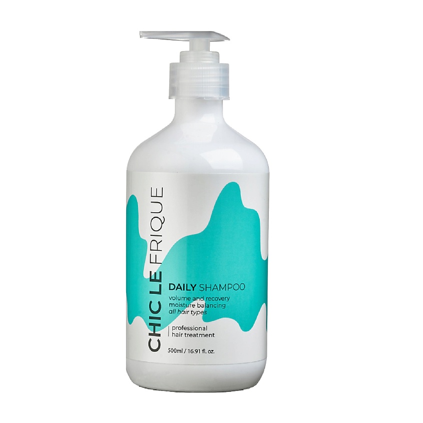 Изображение товара Шампунь для волос CHIC LE FRIQUE объем и мягкость профессиональное средство взрослая и детская кожа