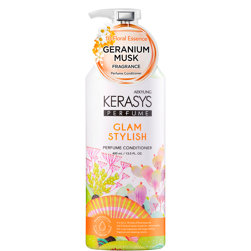 Изображение товара KERASYS Кондиционер для волос ГЛАМУР 400 мл с аргановым маслом