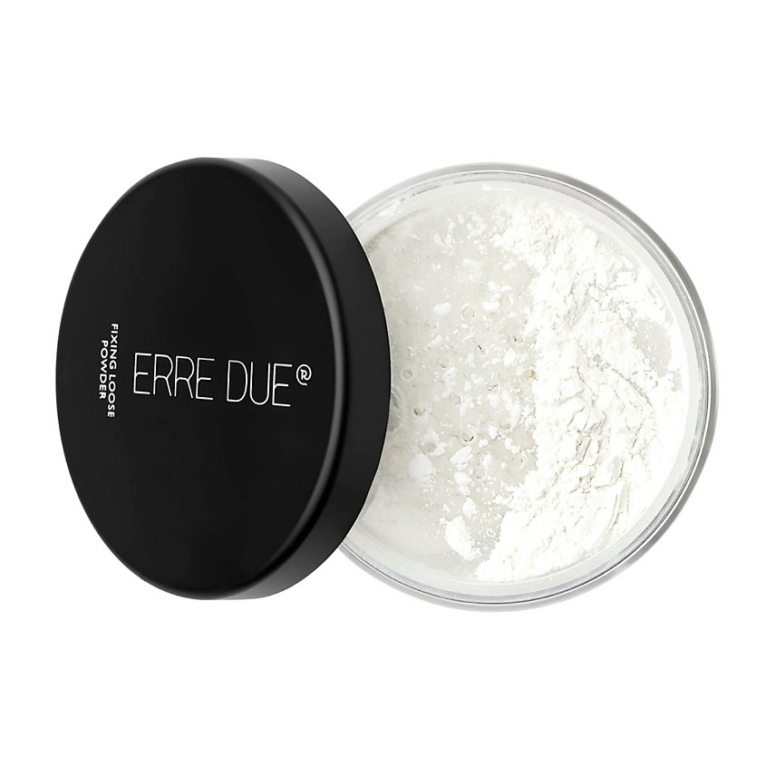 Изображение товара ERRE DUE Пудра рассыпчатая фиксирующая Fixing Loose Powder, № 101 Crystal Clear, 23 г