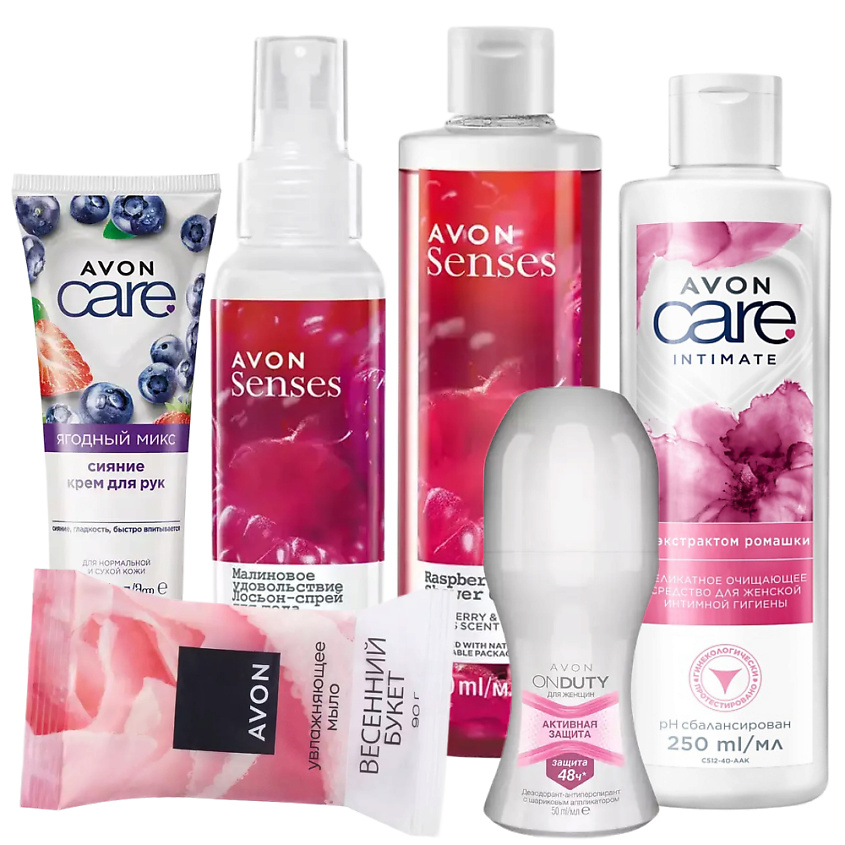 Изображение товара AVON Набор "Ароматы лета", 6 шт.