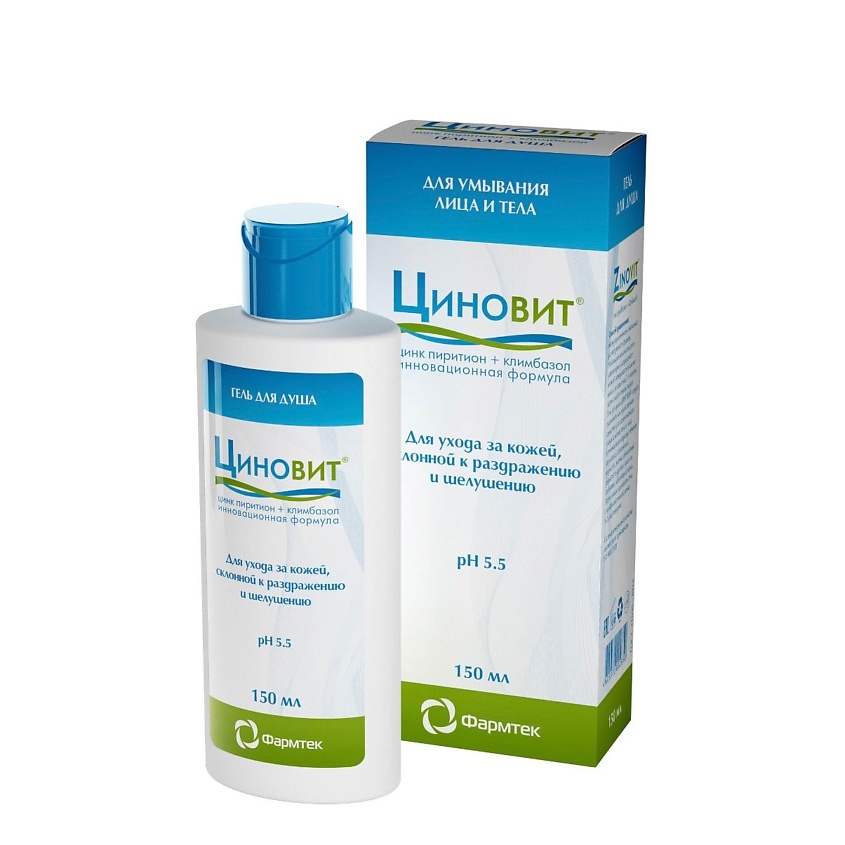 Изображение товара Гель для душа ZINOVIT для ухода за сухой кожей, 150 мл