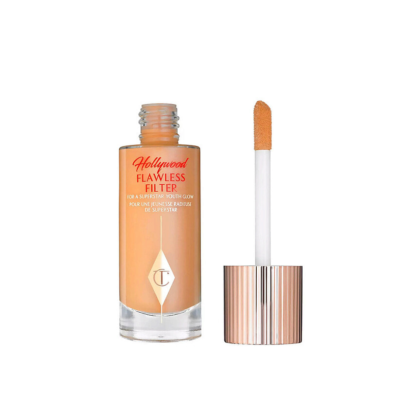 Изображение товара CHARLOTTE TILBURY Hollywood Flawless Filter 6 Tan - хайлайтер праймер и тональная основа