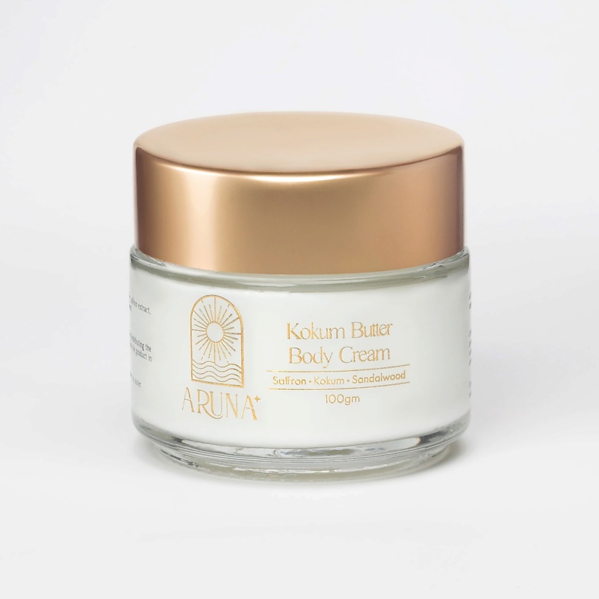 Изображение товара ARUNA Крем-баттер для тела с маслом Кокума и Сандалового дерева, объем: 100г, цвет: белый