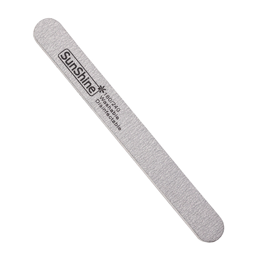 Изображение товара SUNSHINE Набор пилок ZEBRA прямая 180/240 C4ZB для ногтей