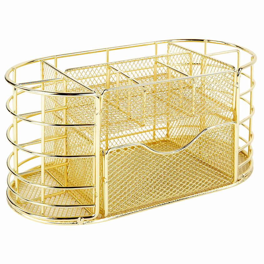 Изображение товара MONTE VITA Органайзер для косметики и мелочей металлический 9 секций, 1 шт