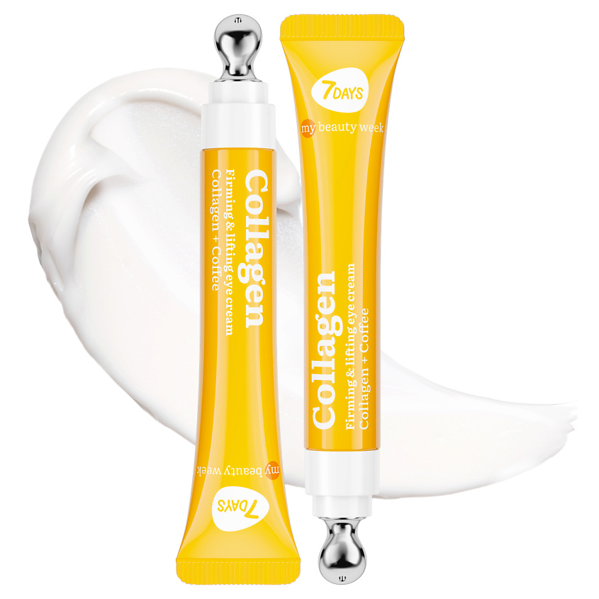 Изображение товара 7DAYS Крем для век антивозрастной от морщин COLLAGEN 100%, 18 мл