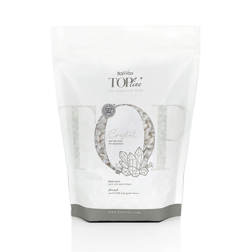 Изображение товара Горячий воск для депиляции ITALWAX Top Line Crystal 750 г гипоаллергенный